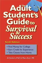Adult Student's Guide to Surivial and Success, 6th Edition, cover graphic